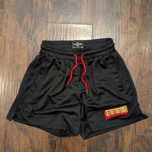 Black Mesh Basketball Shorts